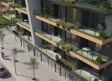 Старт продаж: квартиры разных планировок, 57-271м², от строительной компании, в районе Оба, Алания, в 100м от моря ID-18942 фото-18