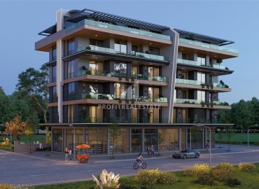 Старт продаж: квартиры разных планировок, 57-271м², от строительной компании, в районе Оба, Алания, в 100м от моря ID-18942 фото-19