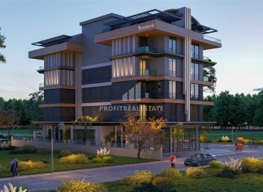 Старт продаж: квартиры разных планировок, 57-271м², от строительной компании, в районе Оба, Алания, в 100м от моря ID-18942 фото-20