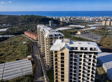 Видовая квартира 1+1, 50м², с чистовой отделкой в комплексе с отельной инфраструктурой в Махмутларе, Алания, по отличной цене ID-18944 фото-1