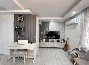 Четырехкомнатная газифицированная квартира, 110м², в современном комплексе в Анталии, район Кепез ID-18946 фото-8