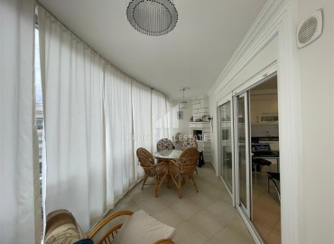 Элегантная квартира 2+1, 120м², с отличными видами в центре Алании в комплексе с бассейном ID-18949 фото-5