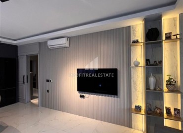 Трехкомнатные апартаменты с дизайнерским интерьером, 100м², в новостройке премиум класса в районе Алании Тепе ID-18950 фото-3