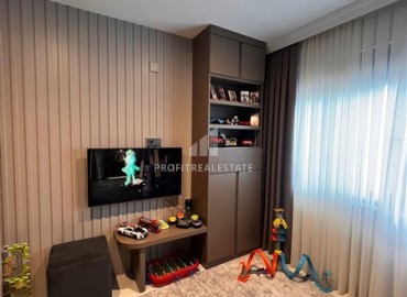 Трехкомнатные апартаменты с дизайнерским интерьером, 100м², в новостройке премиум класса в районе Алании Тепе ID-18950 фото-12