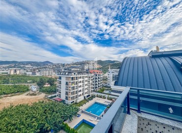 Видовой пентхаус с тремя спальнями, 140м², в новом комплексе с бассейном в 100м от моря, Алания, Каргыджак ID-18951 фото-28