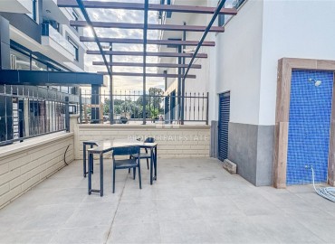 Видовой пентхаус с тремя спальнями, 140м², в новом комплексе с бассейном в 100м от моря, Алания, Каргыджак ID-18951 фото-33