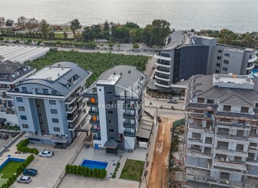 Видовой пентхаус с тремя спальнями, 140м², в новом комплексе с бассейном в 100м от моря, Алания, Каргыджак ID-18951 фото-39