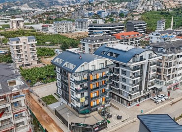 Видовой пентхаус с тремя спальнями, 140м², в новом комплексе с бассейном в 100м от моря, Алания, Каргыджак ID-18951 фото-43