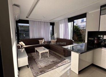 Фешенебельная квартира 2+1, 80м², с выходом в сад в новой элитной резиденции в центре Алании, в районе Хасбахче ID-18952 фото-3