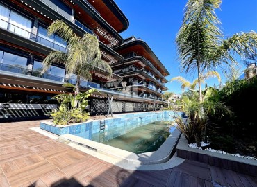 Фешенебельная квартира 2+1, 80м², с выходом в сад в новой элитной резиденции в центре Алании, в районе Хасбахче ID-18952 фото-15