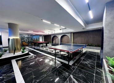 Фешенебельная квартира 2+1, 80м², с выходом в сад в новой элитной резиденции в центре Алании, в районе Хасбахче ID-18952 фото-17