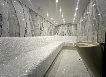 Фешенебельная квартира 2+1, 80м², с выходом в сад в новой элитной резиденции в центре Алании, в районе Хасбахче ID-18952 фото-23