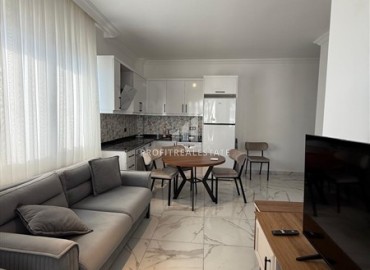 Симпатичная двухкомнатная квартира, 42,5м², в новой резиденции с зимней инфраструктурой в районе Оба, Алания ID-18953 фото-1