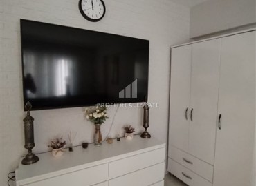 Двухкомнатная меблированная квартира, 50м², в самом сердце Алании в комплексе с бассейном, в 250м от моря ID-18954 фото-5