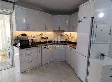 Двухкомнатная меблированная квартира, 50м², в самом сердце Алании в комплексе с бассейном, в 250м от моря ID-18954 фото-11