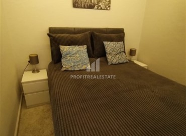 Двухкомнатная меблированная квартира, 50м², в самом сердце Алании в комплексе с бассейном, в 250м от моря ID-18954 фото-16