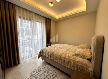 Уютная квартира с одной спальней, 55м², с видом на горы в комплексе премиум класса, в центральной части Махмутлара, Алания ID-18956 фото-9