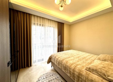 Уютная квартира с одной спальней, 55м², с видом на горы в комплексе премиум класса, в центральной части Махмутлара, Алания ID-18956 фото-11