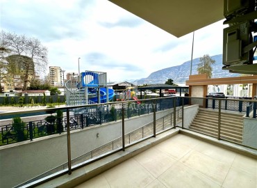 Уютная квартира с одной спальней, 55м², с видом на горы в комплексе премиум класса, в центральной части Махмутлара, Алания ID-18956 фото-13