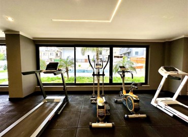 Уютная квартира с одной спальней, 55м², с видом на горы в комплексе премиум класса, в центральной части Махмутлара, Алания ID-18956 фото-16