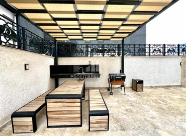 Уютная квартира с одной спальней, 55м², с видом на горы в комплексе премиум класса, в центральной части Махмутлара, Алания ID-18956 фото-21