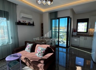 Двухкомнатные уютные апартаменты, 50м², в доме городского типа в центре Алании, в 250м от моря ID-18969 фото-2