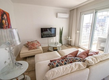 Видовой четырехкомнатный меблированный пентхаус, 200м², в уютном комплексе в тихом районе Алании – Джикджилли ID-18960 фото-2