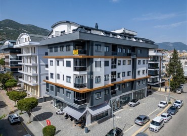 Комфортабельный пентхаус 2+1, 120м², в новой недорогой резиденции в центре Алании, в 300м от моря ID-18961 фото-1