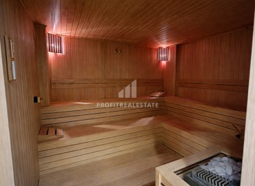 Трехкомнатные апартаменты с дизайнерским интерьером, 100м², в новостройке премиум класса в районе Алании Тепе ID-18950 фото-16