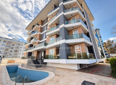 Недорогая квартира с одной спальней, 55м². в новостройке с обширной инфраструктурой в районе Махмутлар, Алания ID-18962 фото-1