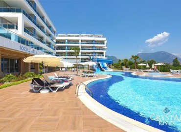 Фешенебельный трехкомнатный пентхаус, 120м², с видом на горы в комплексе премиум класса в районе Оба, Алания ID-18964 фото-19