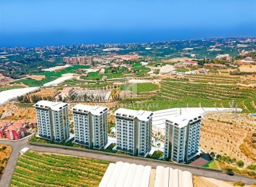 Апартаменты с одной спальней, 50м², на высоком этаже в комплексе с отельной инфраструктурой в Махмутларе, Алания ID-18966 фото-10