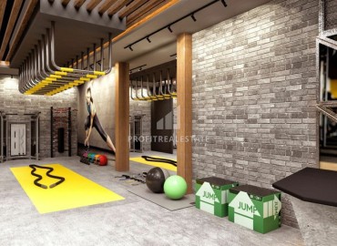 Апартаменты с одной спальней, 50м², на высоком этаже в комплексе с отельной инфраструктурой в Махмутларе, Алания ID-18966 фото-16