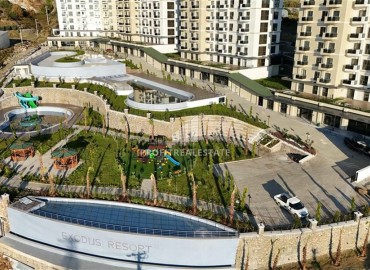 Апартаменты с одной спальней, 50м², на высоком этаже в комплексе с отельной инфраструктурой в Махмутларе, Алания ID-18966 фото-24