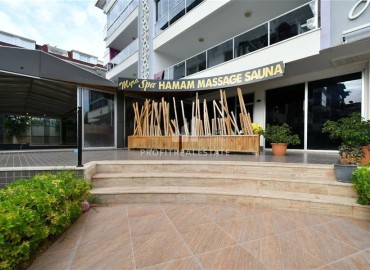 Меблированная трехкомнатная квартира, 105м², в комплексе с отельной инфраструктурой у моря в Кестеле, Алания ID-18967 фото-16