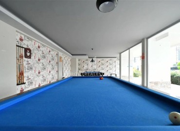 Меблированная трехкомнатная квартира, 105м², в комплексе с отельной инфраструктурой у моря в Кестеле, Алания ID-18967 фото-18