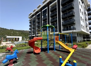 Квартира с одной спальней, 60м², с чистовой отделкой в новом премиум комплексе в районе Алании – Газипаша ID-18968 фото-12