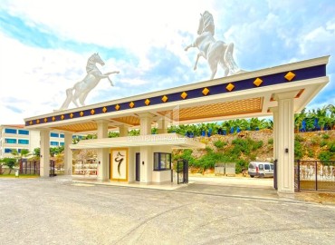 Элитная надвижимость в Махмутларе, Алания: двухкомнатные апартаменты, 68м², с видом на горы в фешенебельном комплексе ID-18970 фото-21