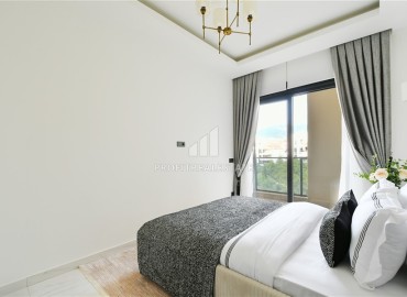 Видовая квартира с двумя спальнями, 78м², с дизайнерским интерьером в элитной резиденции в районе Оба. Алания ID-18973 фото-7