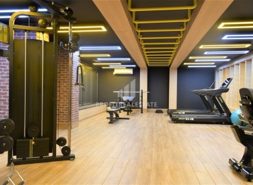 Видовая квартира с двумя спальнями, 78м², с дизайнерским интерьером в элитной резиденции в районе Оба. Алания ID-18973 фото-24