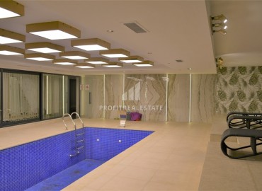 Видовая квартира с двумя спальнями, 78м², с дизайнерским интерьером в элитной резиденции в районе Оба. Алания ID-18973 фото-27