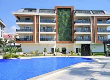 Видовая квартира с двумя спальнями, 78м², с дизайнерским интерьером в элитной резиденции в районе Оба. Алания ID-18973 фото-34