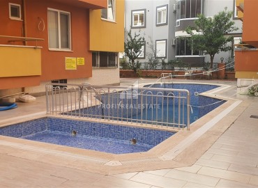 Готовая к проживанию, квартира с одной спальней, 55м², в комплексе с бассейном в 200м от моря в районе Оба, Алания ID-18974 фото-13