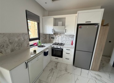 Меблированные двухкомнатные апартаменты, 68м², в новом комплексе с инфраструктурой в центре Алании под ВНЖ ID-18976 фото-6