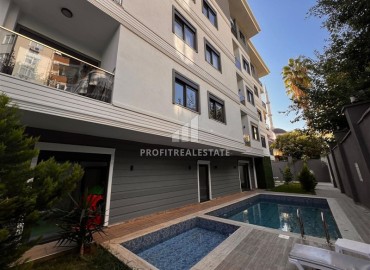 Меблированные двухкомнатные апартаменты, 68м², в новом комплексе с инфраструктурой в центре Алании под ВНЖ ID-18976 фото-21