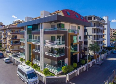 Стильная меблированная квартира 2+1, 110м², в элитном комплексе в районе Алании Оба с возможностью ВНЖ ID-18979 фото-1