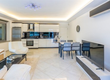 Стильная меблированная квартира 2+1, 110м², в элитном комплексе в районе Алании Оба с возможностью ВНЖ ID-18979 фото-3