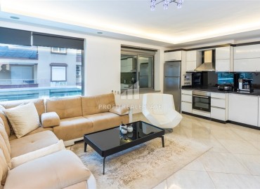 Стильная меблированная квартира 2+1, 110м², в элитном комплексе в районе Алании Оба с возможностью ВНЖ ID-18979 фото-5