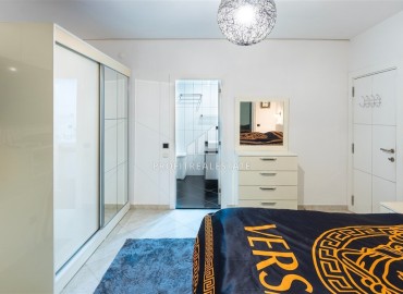 Стильная меблированная квартира 2+1, 110м², в элитном комплексе в районе Алании Оба с возможностью ВНЖ ID-18979 фото-12