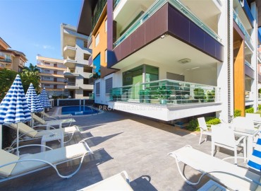 Стильная меблированная квартира 2+1, 110м², в элитном комплексе в районе Алании Оба с возможностью ВНЖ ID-18979 фото-17